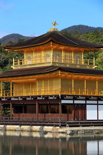 Kyoto zlatého pavilonu — Stock fotografie