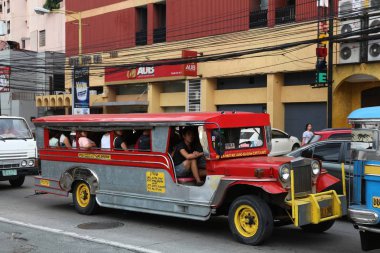 Manila jeepney otobüs