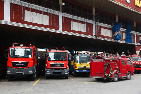 Makati Central straży pożarnej — Zdjęcie stockowe
