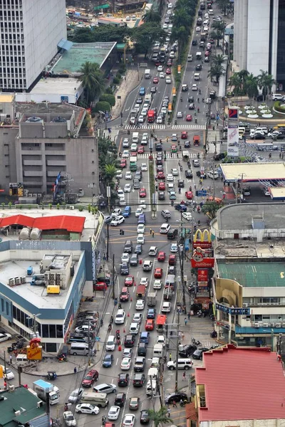 Blocco stradale di Manila — Foto Stock