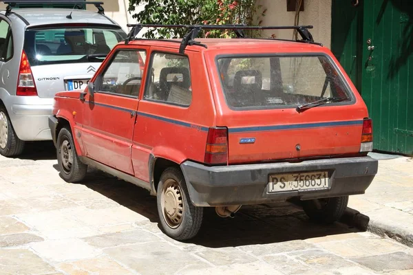 Vintage Fiat Panda — Fotografia de Stock