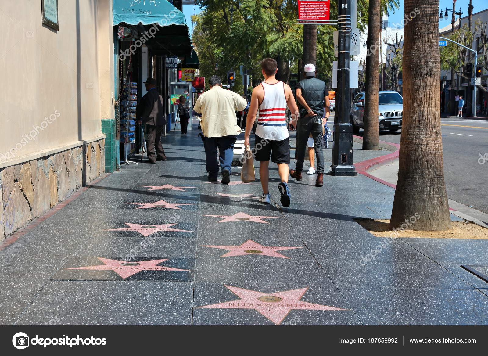 Walk of Stars, LA — Stock Editorial Photo © tupungato #187859992