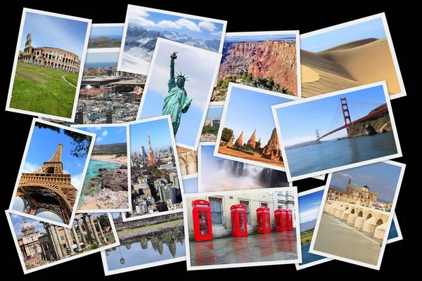 World landmarks photos — Stock Photo, Image