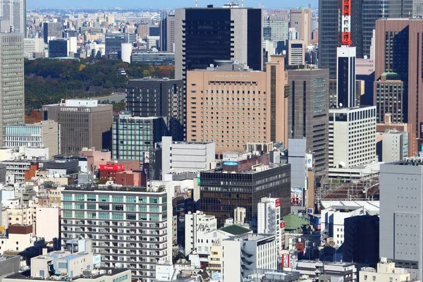 Vista urbana di Tokyo — Foto Stock
