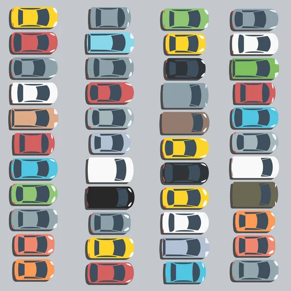 Car park vector — Stock Vector