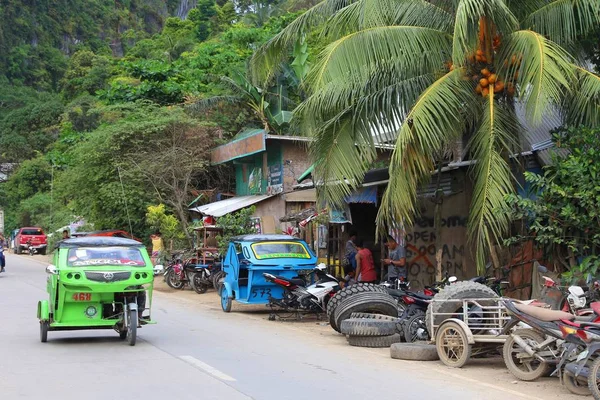 Philippines tricycle taxi — Stock Photo, Image