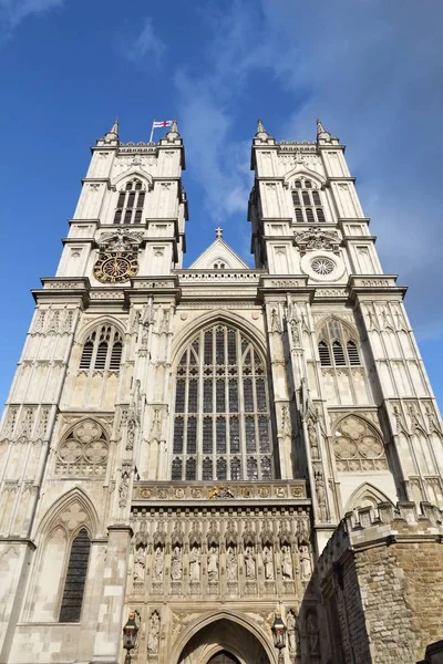 Westminster abbey cephe — Stok fotoğraf