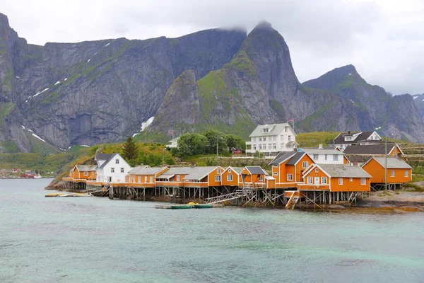 Reine χωριό, Νορβηγία — Φωτογραφία Αρχείου