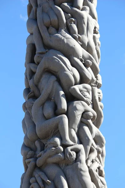 Oslo Vigeland Installation — Stockfoto