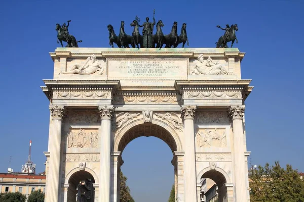 Porta Sempione, Milan — 图库照片