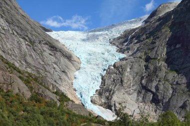 Glacier in Norway clipart