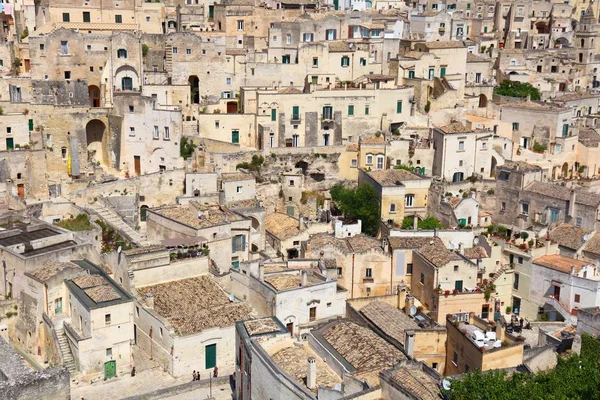 Matera Sassi districts — Stock Photo, Image