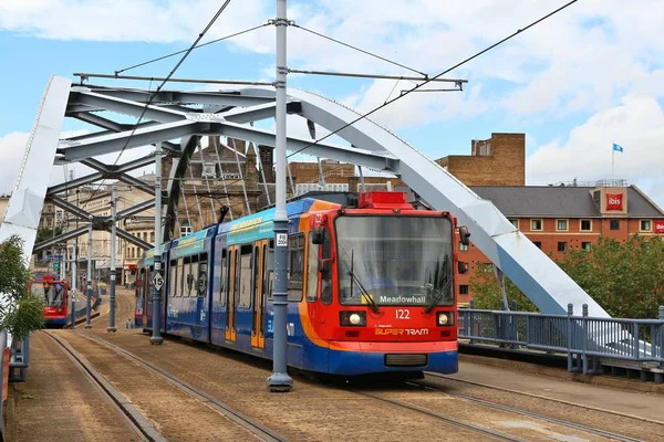 Super tramway Sheffield — Photo