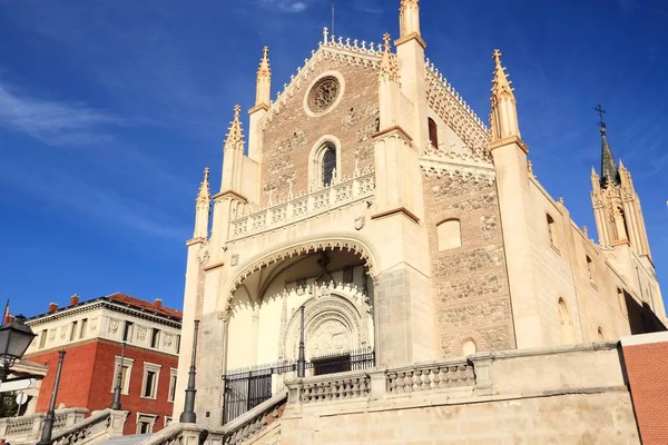 Madrid gotisk arkitektur — Stockfoto