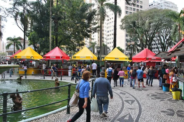 Feira de alimentos de Curitiba — Fotografia de Stock