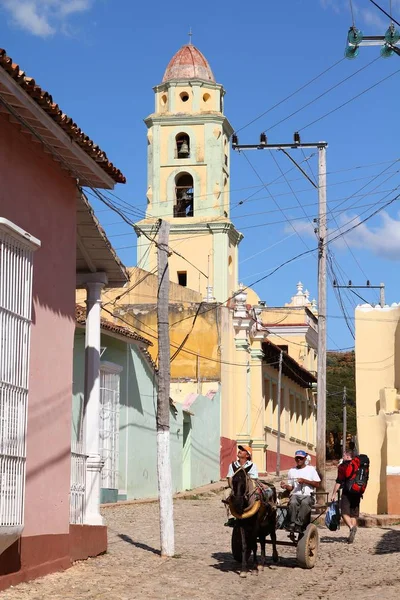 Chariot à cheval à Cuba — Photo