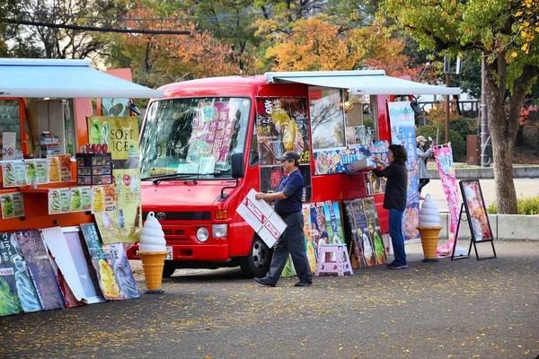 Japanischer Eis-Truck — Stockfoto