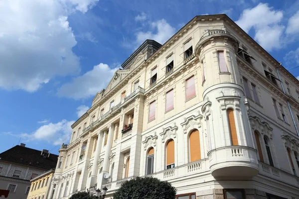 Gyor architecture, Hungary — Stock Photo, Image