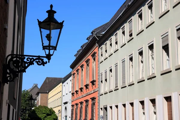 Dusseldorf city street — Stock Photo, Image
