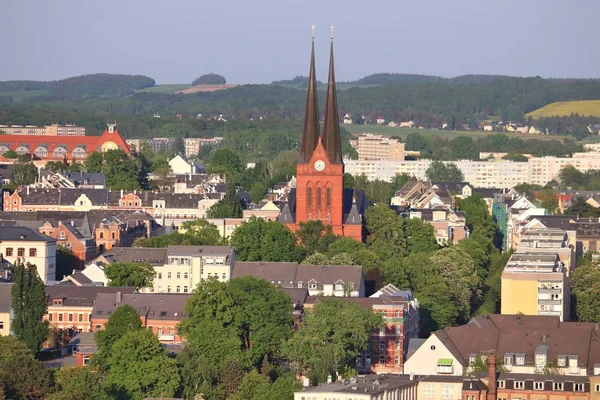 Vista aérea de Chemnitz —  Fotos de Stock