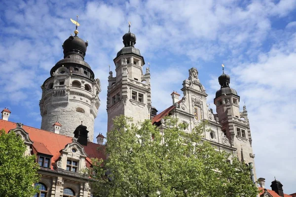 Ayuntamiento de Leipzig — Foto de Stock