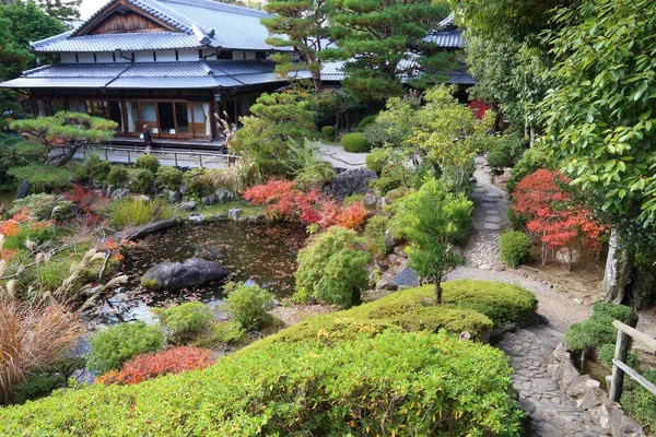 日本の美しい庭園 — ストック写真