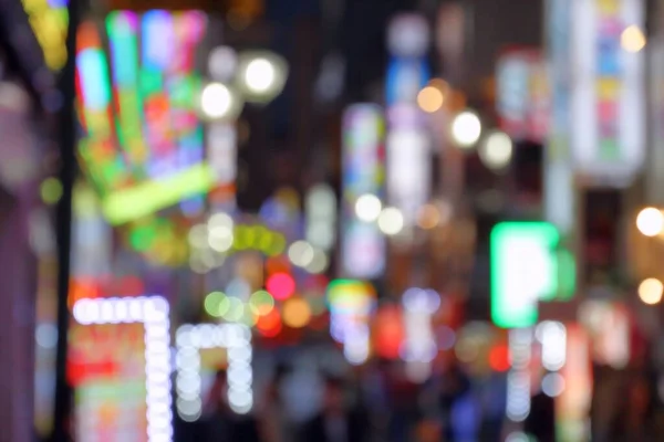 Shinjuku night lights — Stock Photo, Image
