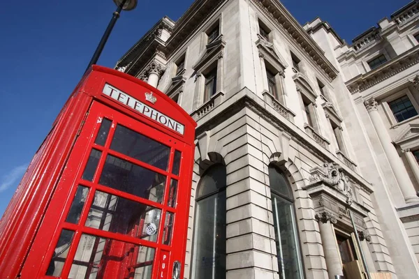 Cabina telefonica di Londra — Foto Stock
