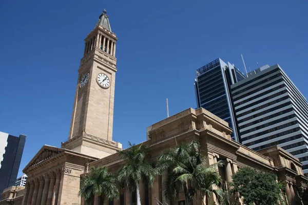 Stadhuis van Brisbane — Stockfoto