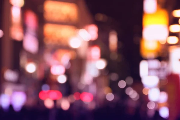 Night neon Tokyo — Stock Photo, Image