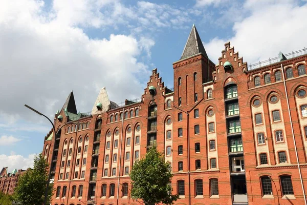 Hambourg entrepôt de briques — Photo