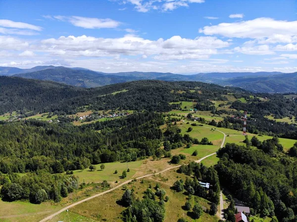 Beskid Zywiecki, Polsko — Stock fotografie