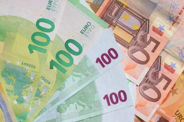 100 euro banknotes — Stock Photo, Image