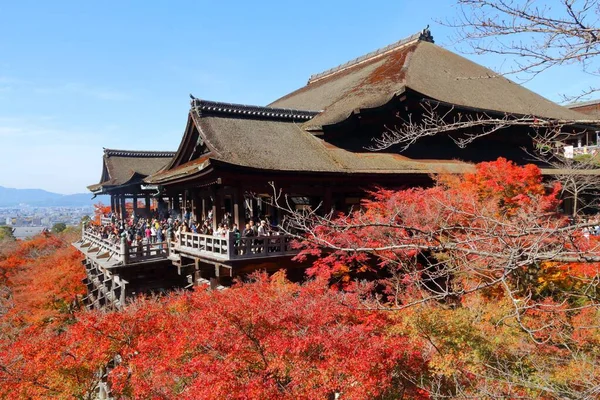 Templo Kiyomizu-dera, Quioto — Fotografia de Stock