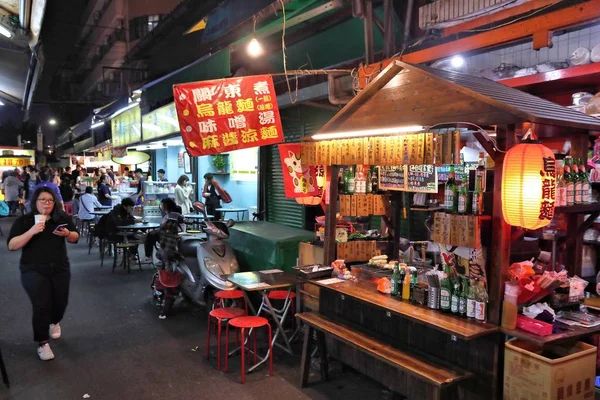 Taipei éjszakai piac — Stock Fotó