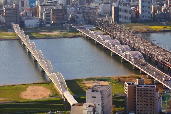 大阪の橋 — ストック写真