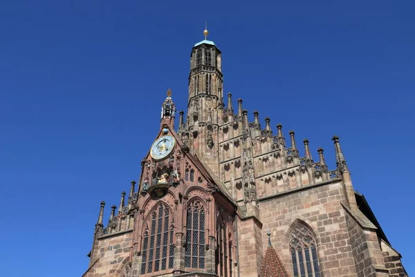 Iglesia Frauenkirche, Nuremberg — Foto de Stock