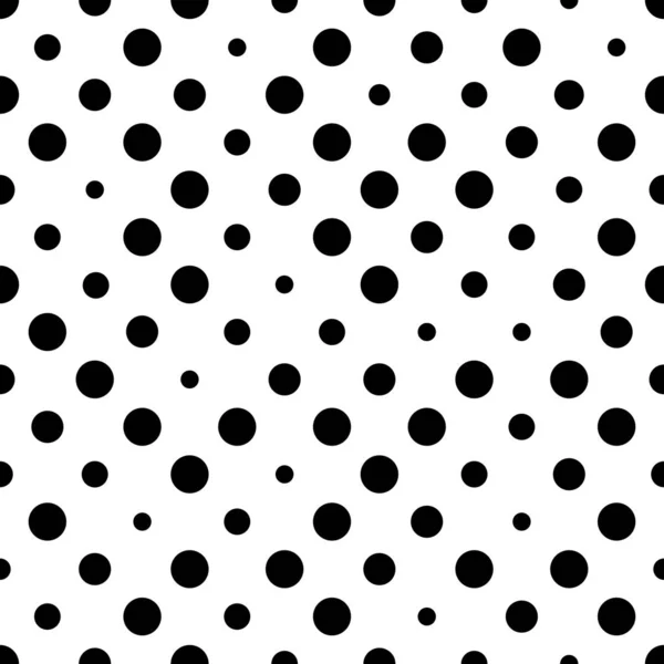 黑白色圆点 — 图库矢量图片