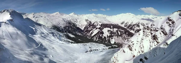 Paisagem de Inverno Panorama — Fotografia de Stock