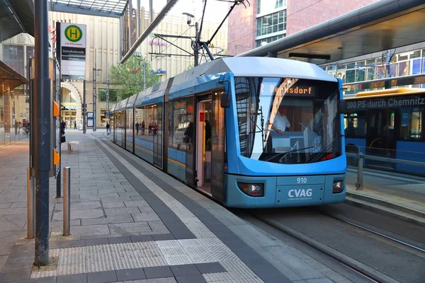 Transporte público Chemnitz — Foto de Stock