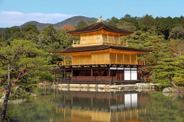 Templo de Kinkaku-ji, Kyoto — Fotografia de Stock