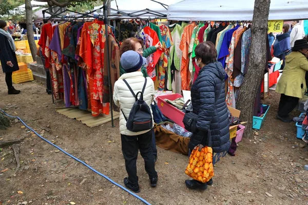 Kitano Tenmangu-Markt — Stockfoto