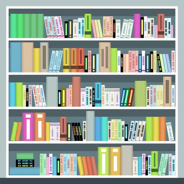 Bibliothèque vectorielle — Image vectorielle