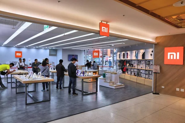 Xiaomi Mi loja — Fotografia de Stock