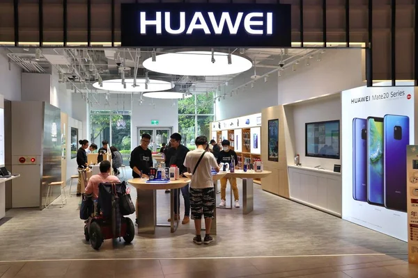 Huawei en Taiwán — Foto de Stock