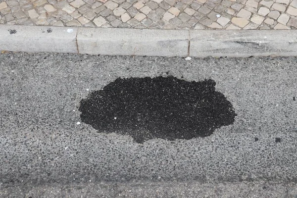 Portugal road maintenance — Stock Photo, Image