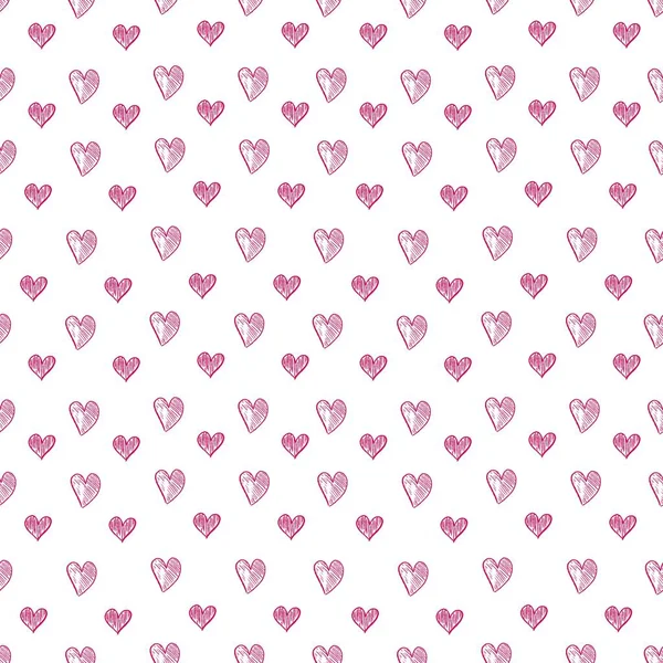 Ilustrație vectorială Hearts — Vector de stoc