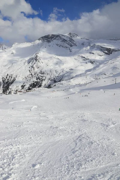 Περιοχή σκι Hintertux — Φωτογραφία Αρχείου