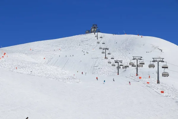 Österrike ski resort — Stockfoto