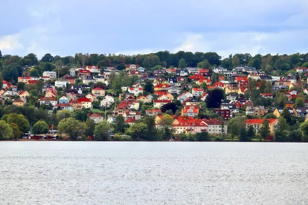 瑞典住宅建筑 — 图库照片